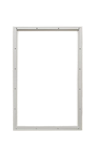 PP WHITE INJECTION MOULDED DOORLITE FRAMES (WITH PLUGS)